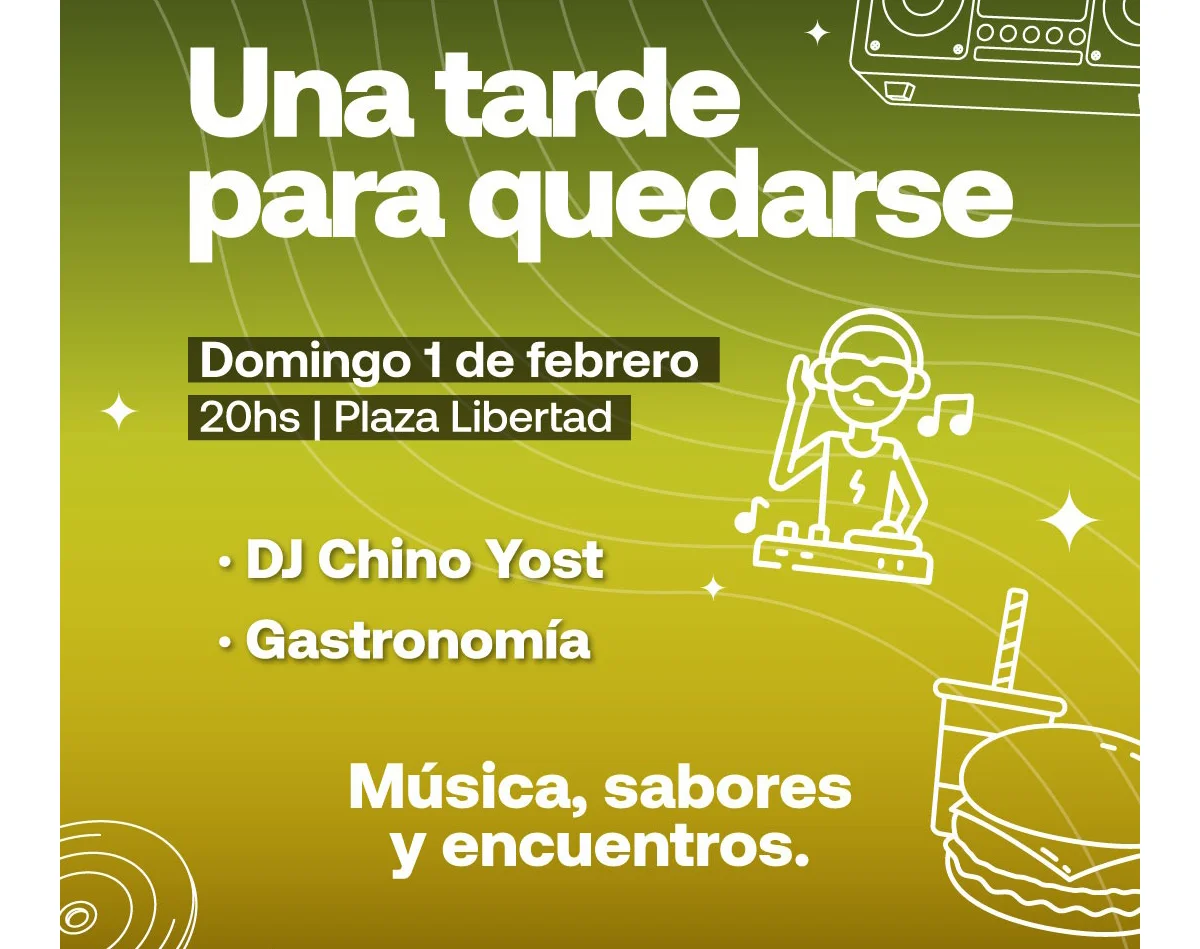  El Municipio invita a disfrutar de “Una tarde para quedarse”