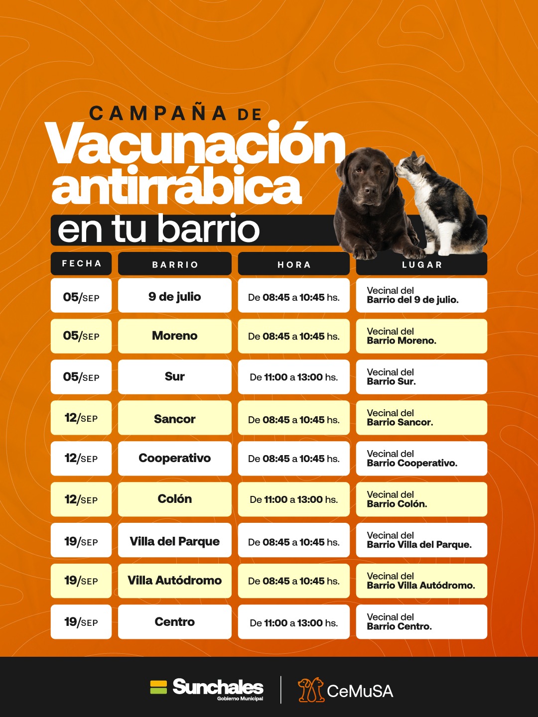  Campaña Antirrábica 2026
