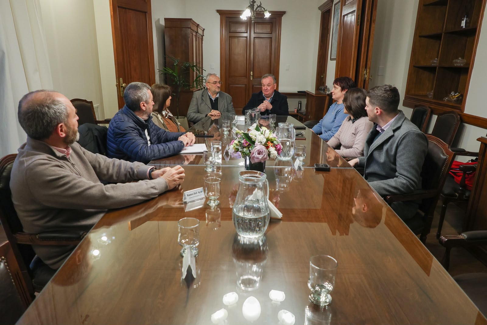  LOS SENADORES PROVINCIALES RECIBIERON EL RECLAMO DE ADESU (SUNCHALES) ANTE LA FALTA DE RESPUESTAS POR PARTE DE VIALIDAD NACIONAL PARA LA CONTINUACIÓN DE LA OBRA DE LA AUTOPISTA DE LA RUTA 34